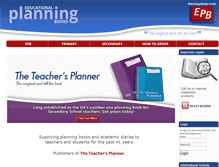Tablet Screenshot of edplanbooks.com